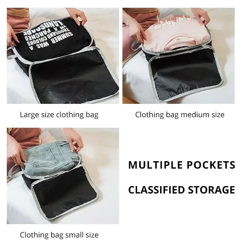 3-Piece Compression Packing Cubes Set – Pack More, Stay Organized